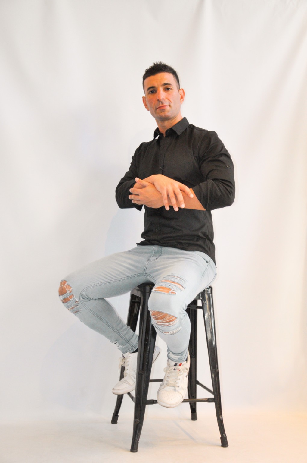 Fernando Villalba en un espectáculo musical